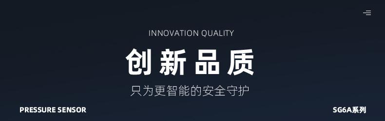 上海逻迅|智能自动灭火装置感知器(传感器)SG6A|自动灭火装置压力监测|压力感知器(传感器)产品详情图-3