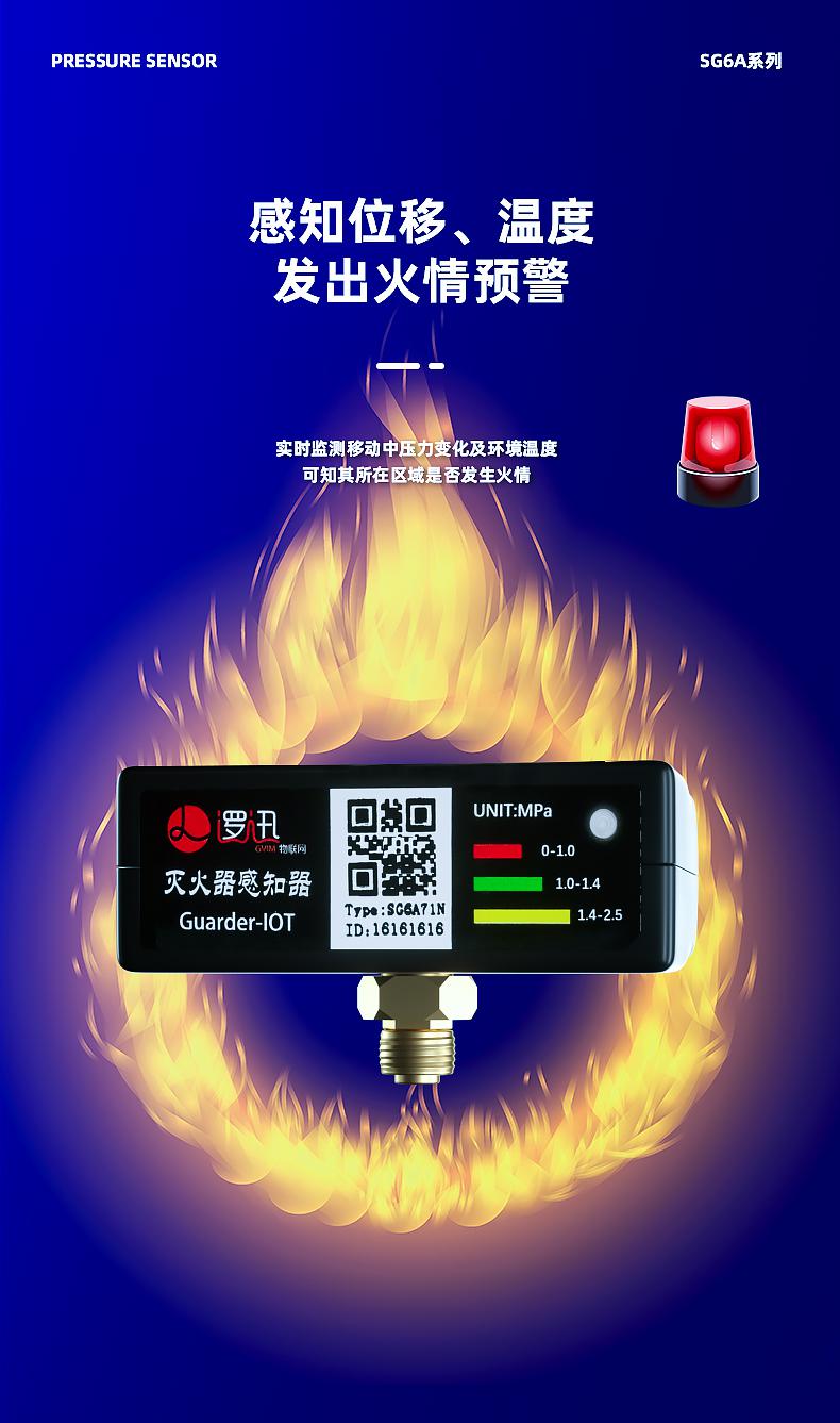 上海逻迅|智能自动灭火装置感知器(传感器)SG6A|自动灭火装置压力监测|压力感知器(传感器)产品详情图-6