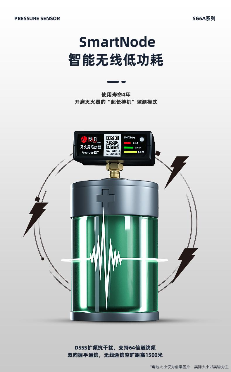 上海逻迅|智能自动灭火装置感知器(传感器)SG6A|自动灭火装置压力监测|压力感知器(传感器)产品详情图-7
